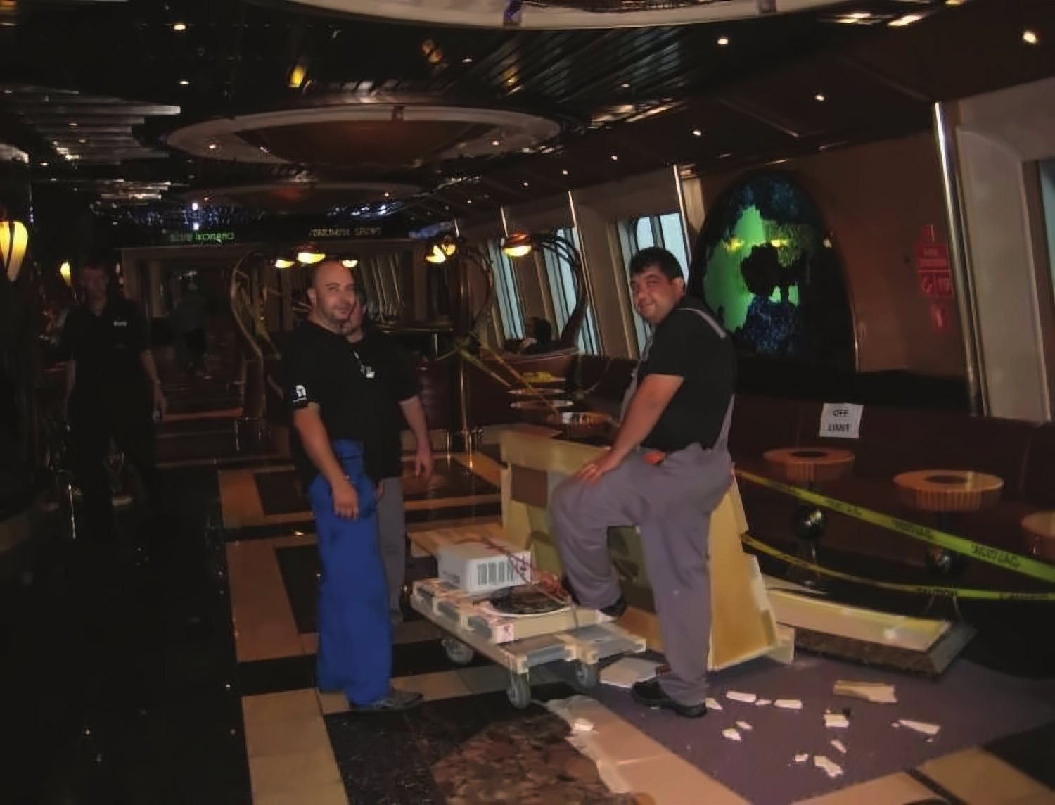 Navigator and Liberty of the Seas – Upholstery